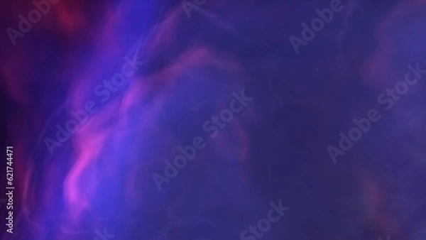 Fototapeta nebula gas cloud in deep outer space, science fiction illustration, colorful space background with stars 3d render
