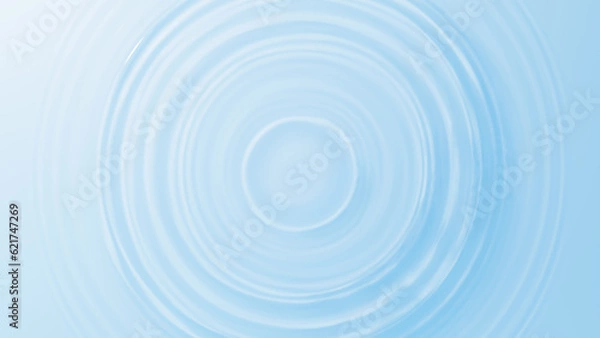 Fototapeta 波紋の背景素材。俯瞰。（横長）