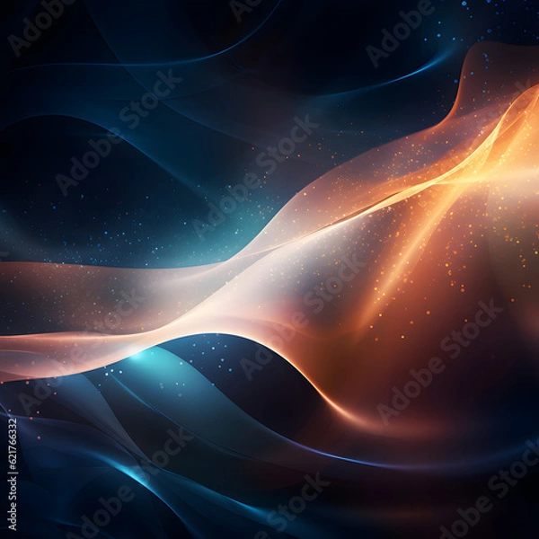 Obraz abstract fractal background