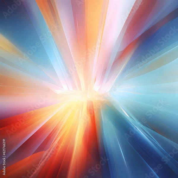 Obraz abstract light burst