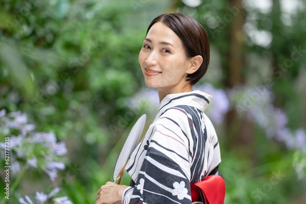 Fototapeta 女性・浴衣