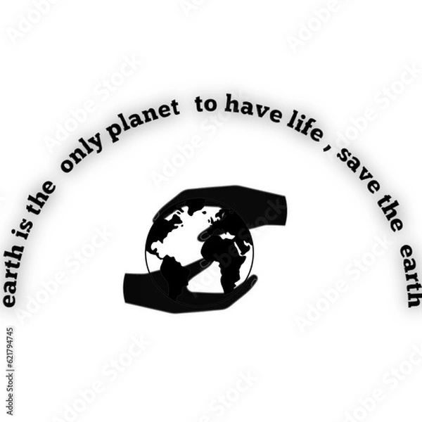 Obraz save the earth 