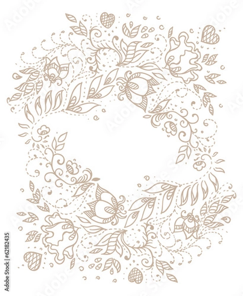 Obraz Vintage backgroung in vector.