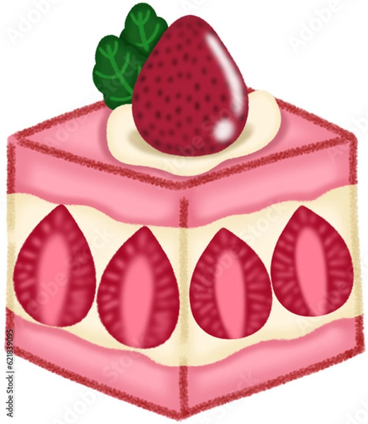 Obraz Strawberry Cake