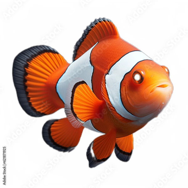 Obraz Clownfish, no background