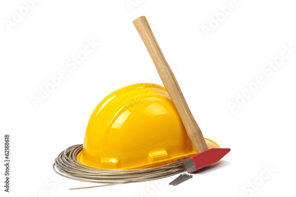 Fototapeta construction tools