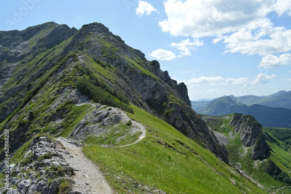 Obraz An der Kanzelwand bei Oberstdorf