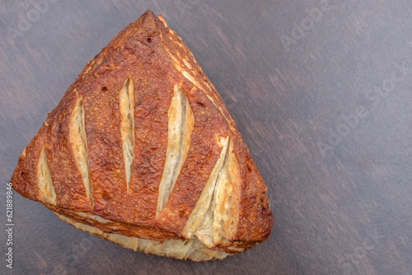 Obraz Fresh baked puff lye corner bread