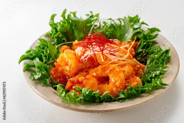 Fototapeta エビチリ