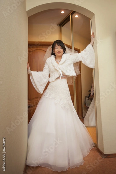 Obraz Pretty asian bride