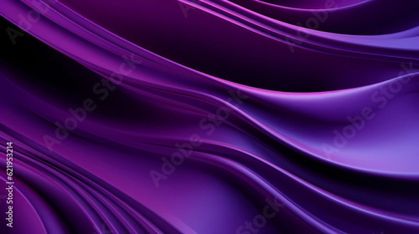 Fototapeta Streszczenie ciemnofioletowa krzywa kształtuje tło. fala luksusu. Gładki i czysty, kreatywny projekt o subtelnej fakturze. Garnitur na plakat, broszurę, prezentację, stronę internetową, ulotkę. wektor abstrakcyjny element projektu