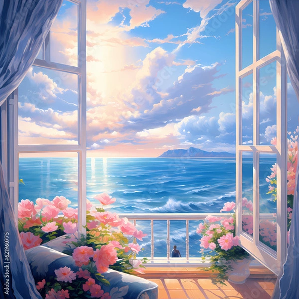 Obraz beautiful sea view