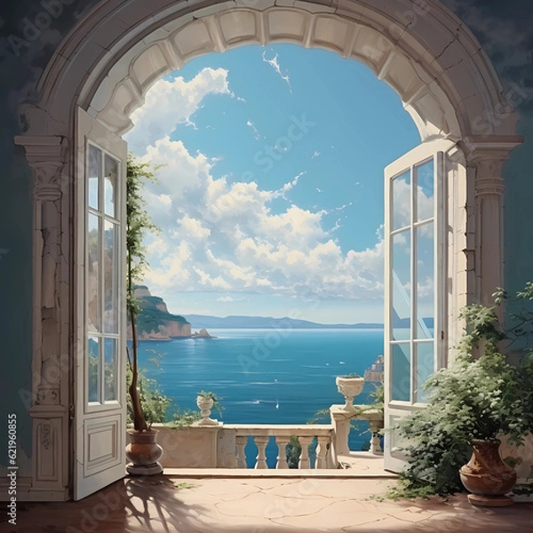 Obraz beautiful sea view