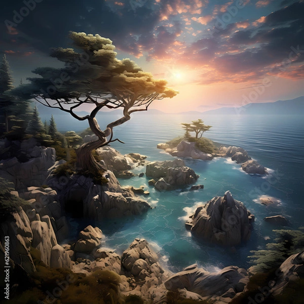 Obraz beautiful sea view