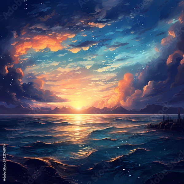 Obraz beautiful sea view