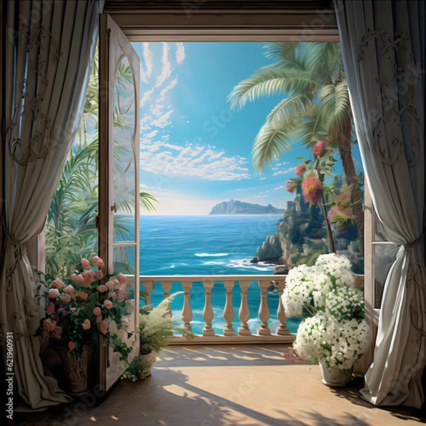 Obraz beautiful sea view