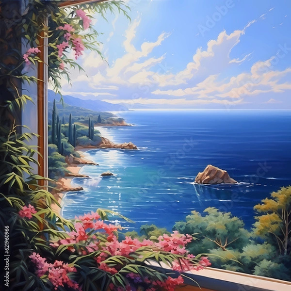 Obraz beautiful sea view