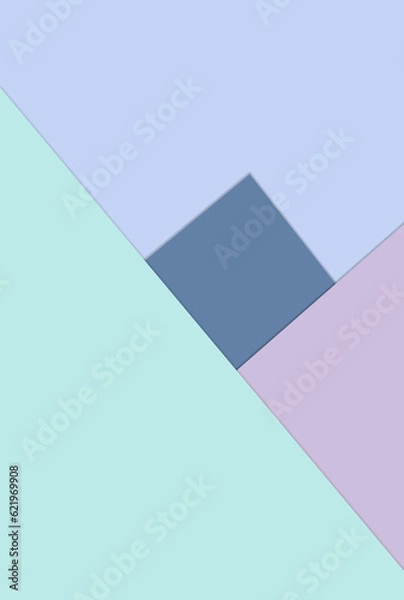 Fototapeta colourful modern abstract square art background illustration