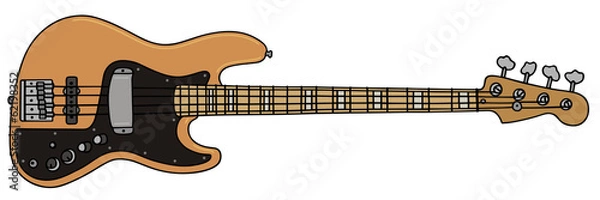 Obraz bass guitar