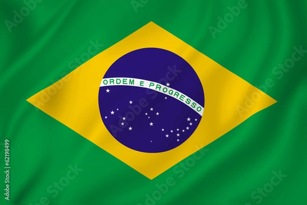 Obraz Flaga Brazylii