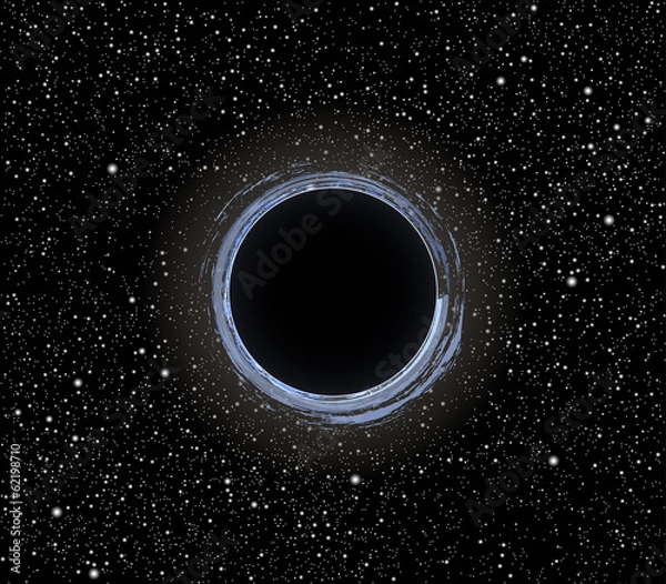 Obraz Wektor czarnej dziury