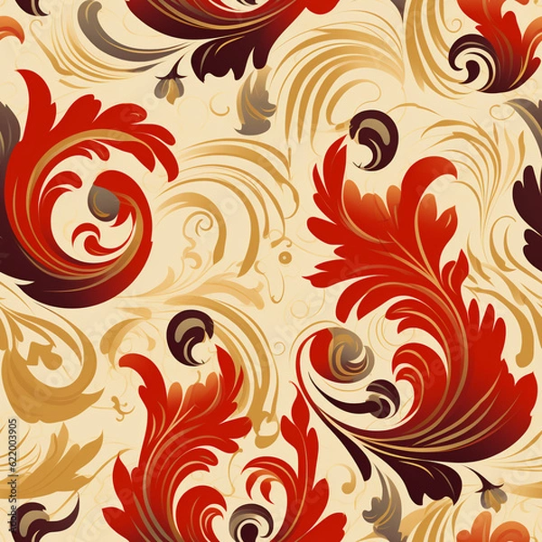 Obraz Seamless Vintage Texture: Timeless Patterns for Design and Decor