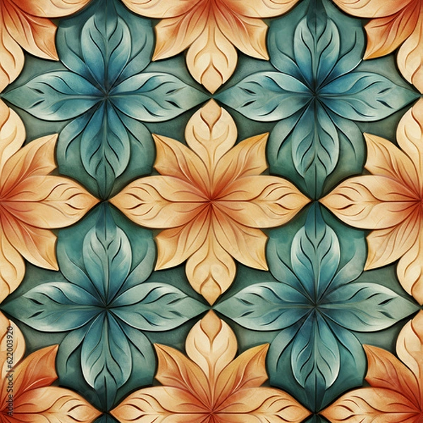 Obraz Seamless Vintage Texture: Timeless Patterns for Design and Decor