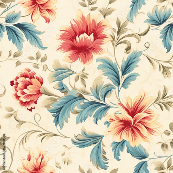 Obraz Seamless Vintage Texture: Timeless Patterns for Design and Decor