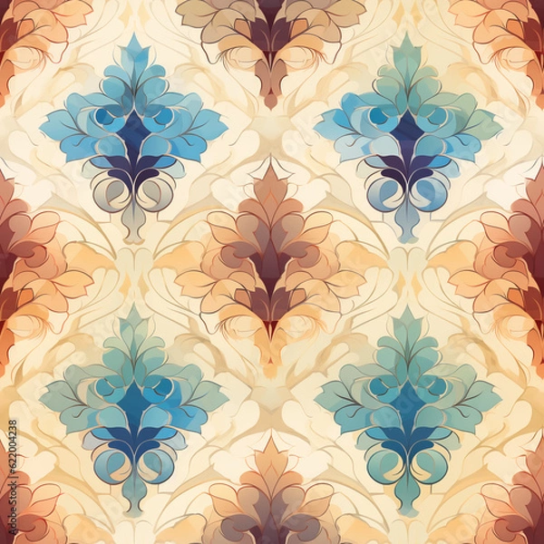 Obraz Seamless Vintage Texture: Timeless Patterns for Design and Decor