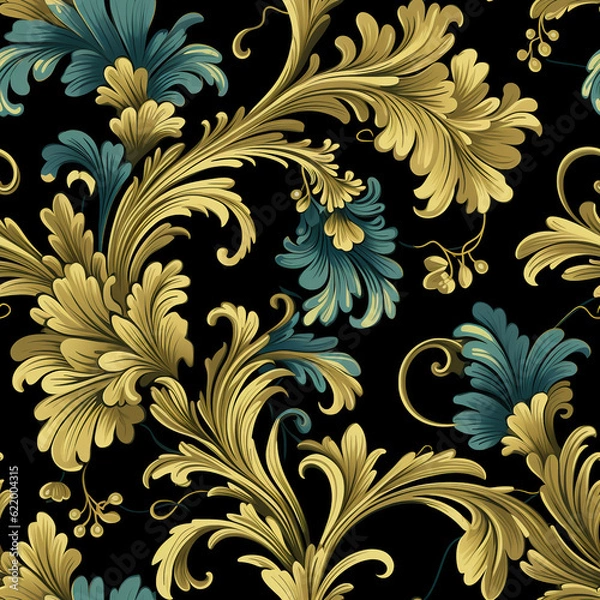 Obraz Seamless Vintage Texture: Timeless Patterns for Design and Decor