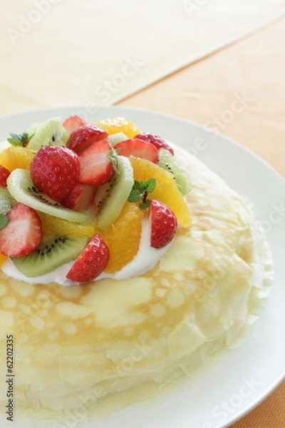 Fototapeta ミルクレープ