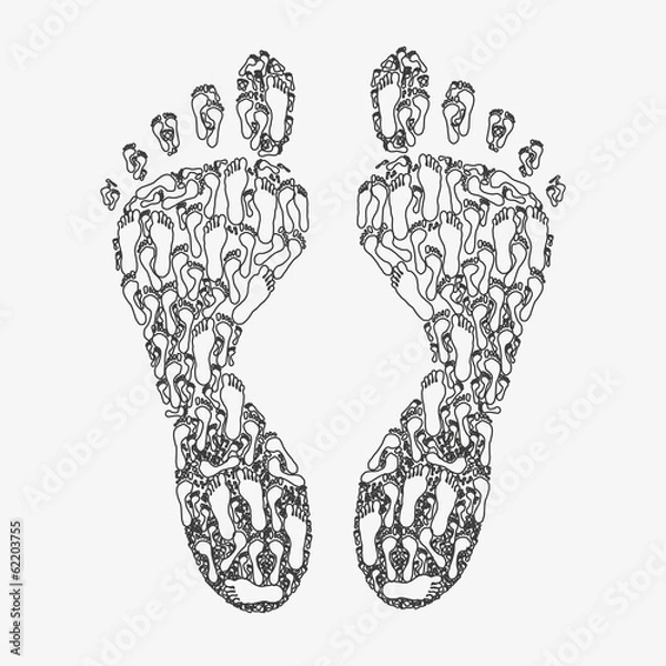 Fototapeta Two steps