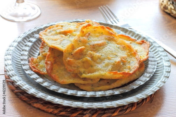 Obraz Tortillitas de camarones