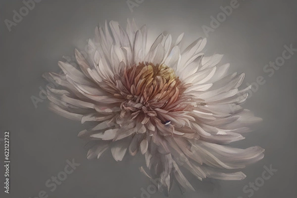 Obraz fragrant chrysanthemum flowers.
Generative AI