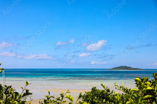 Fototapeta 沖縄県宮古島　島の夏