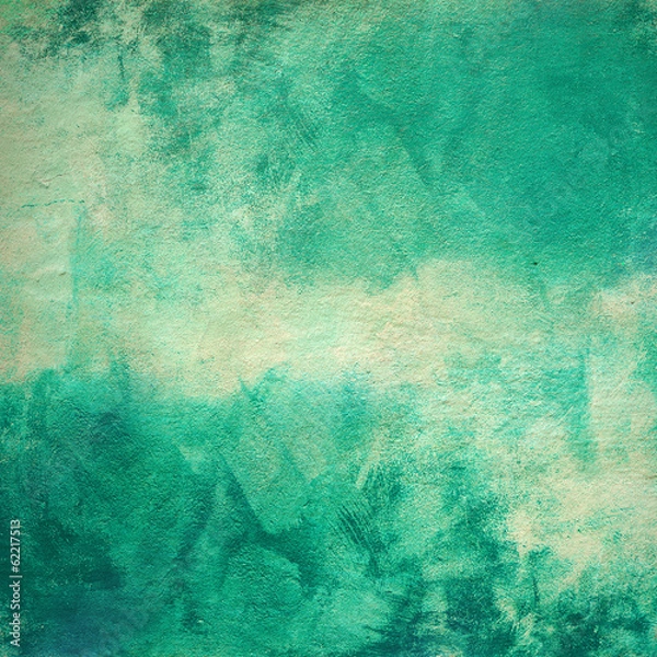 Obraz Vintage Turquoise Grunge Tło