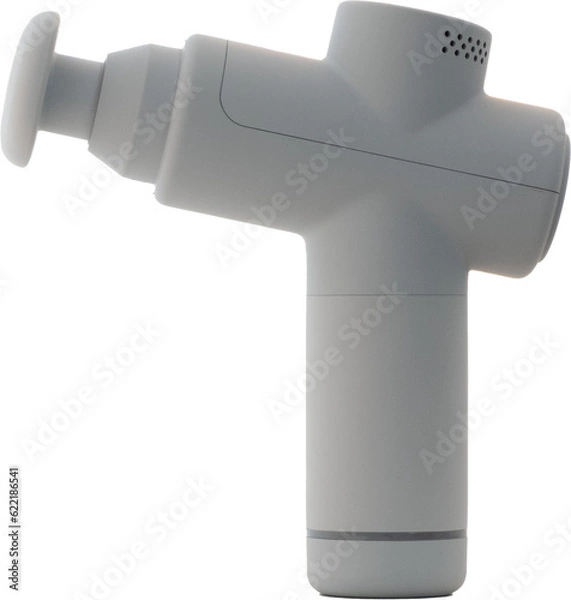 Fototapeta グレーのマッサージガンの切り抜き