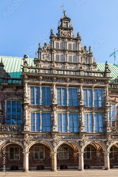 Fototapeta Old architecture in Bremen