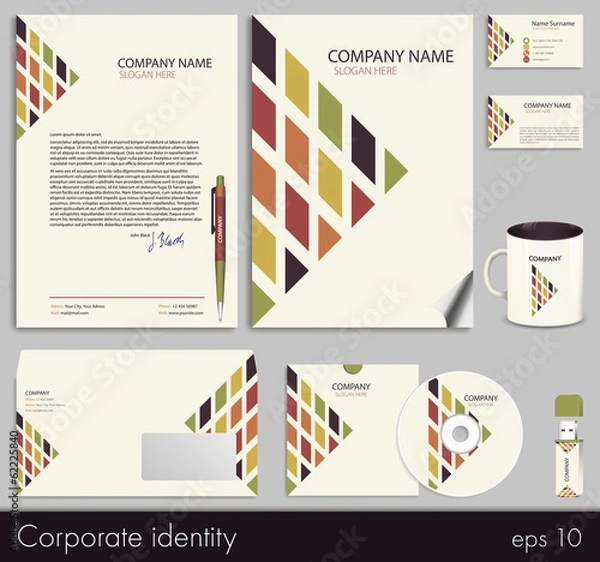Fototapeta Corporate identity