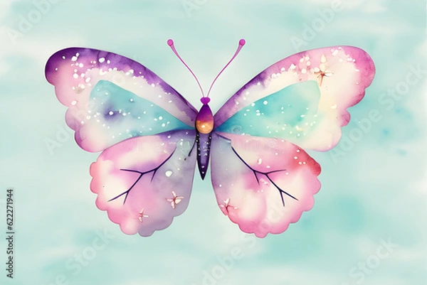 Fototapeta butterfly. generative ai