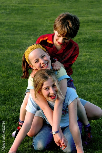 Obraz children laughing