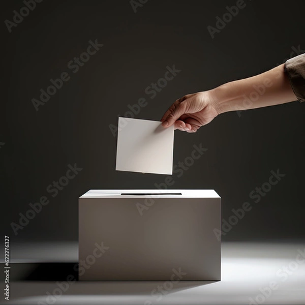 Fototapeta ballot drop box