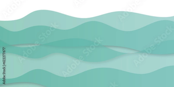Obraz creative Architectural Concept. Light elegant dynamic abstract background. Abstract minimal nature landscape illustration texture