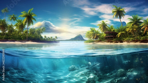Fototapeta Tropical Island