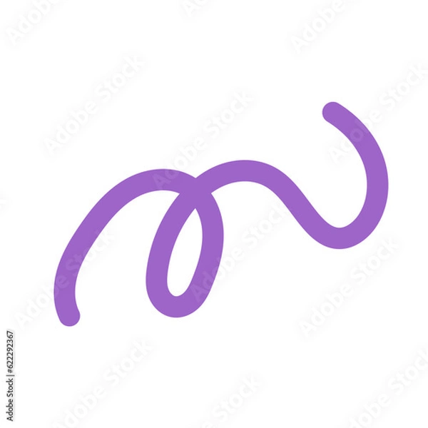 Obraz Abstract Line Illustration