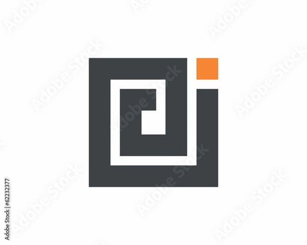 Fototapeta Letter J Logo Design Template