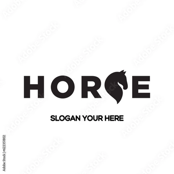 Obraz horse logo