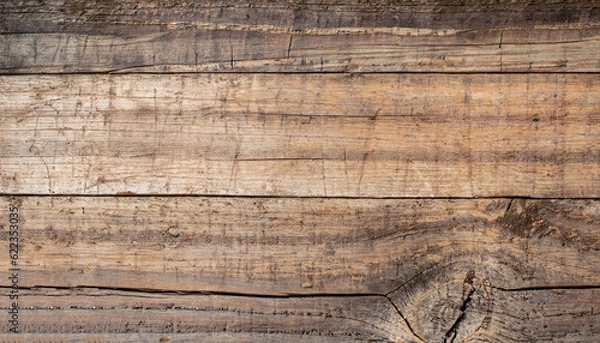Fototapeta Natural wood texture for background. Copy space, banner