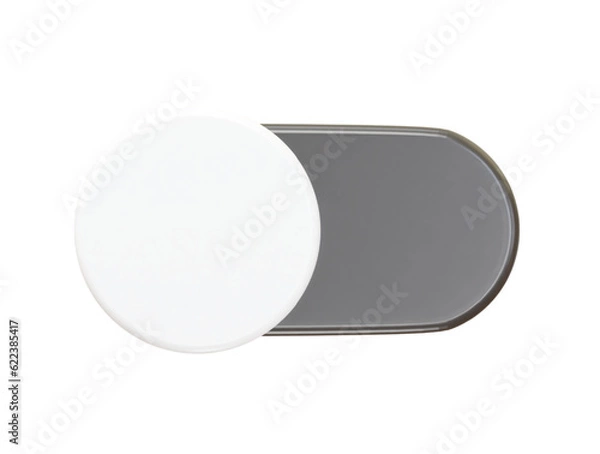 Fototapeta Switch icon 3d render vector illustration transparent