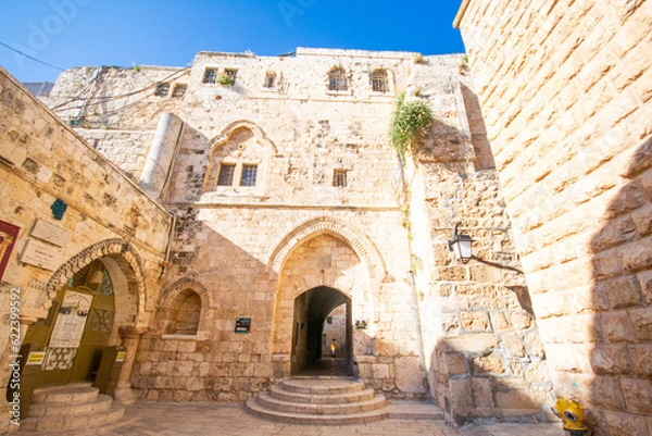 Fototapeta Old Jerusalem City Architecture
